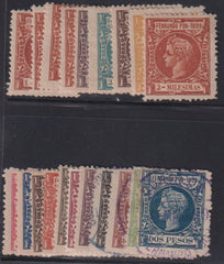 Spain - Fernando Poo #44-63 Used\Hinged F