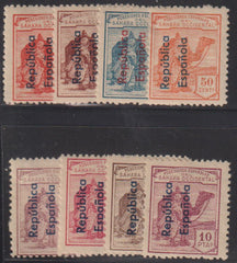 Spain - Sahara #28-35 Mint\Hinged F - VF
