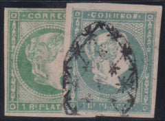 Spain - Philippines #18,20 Used VF
