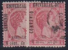 Spain - Philippines #73,75 Used