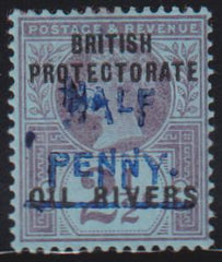 British Area N- Z - Niger Coast #18(SG32) Mint\LH F - VF