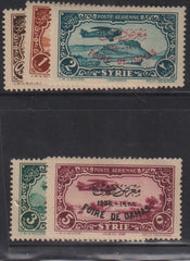 French Colonies and French Area - Syria #C68-71 Mint\Hinged
