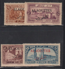 French Colonies and French Area - Alaouites #25//37 Mint\Hinged F - VF