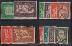 Germany - Lubbenau #Mi1-12A NH VF