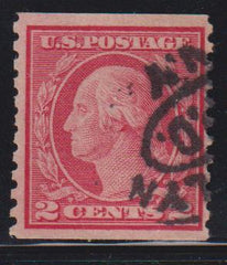 US Washington - Franklin #491 Used F - VF