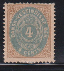 US Possessions - Danish West Indies #7 Mint\Hinged F - VF