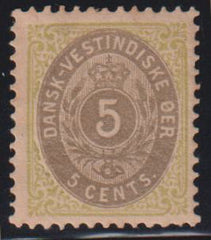 US Possessions - Danish West Indies #19 Mint\Hinged F - VF