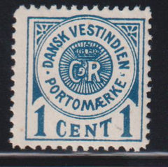 US Possessions - Danish West Indies #J1 Mint\NH