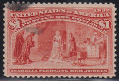 US Early Commemoratives #241 Used F - VF