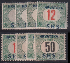Yugoslavia - Croatia/Slavdnia #2LJ2-9 Mint\NH VF - XF