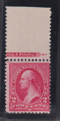 US Bureau and Regular Issues #252 Mint\NH AVE - F