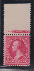 US Bureau and Regular Issues #252 Mint\NH Just F