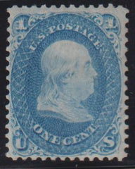 US Classics #63 Mint\Hinged F