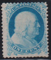 US Classics #40 Mint\LH AVE - F