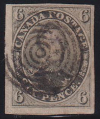 British Area A- M - Canada #5 Used VF - XF