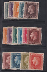 British Area N- Z - New Zealand #145-59 Mint\Hinged F - VF