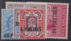 British Area A- M - GB offices in Turkey #8-12 LH F - VF+