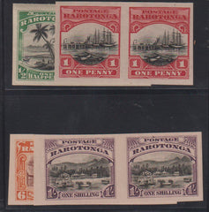 British Area A- M - Cook Islands #61//66 Mint