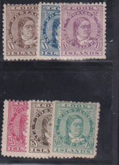 British Area A- M - Cook Islands #9-14 Mint\Hinged AVE - F
