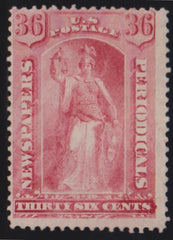 US Newspaper Stamps #PR18 Mint\LH AVE - F