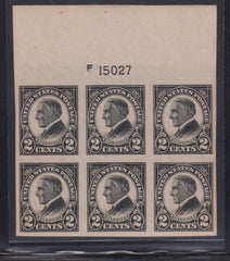 US Early Commemoratives #611 NH XF