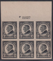 US Early Commemoratives #611 NH XF