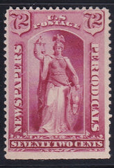 US Newspaper Stamps #PR87 Mint