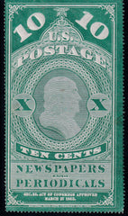 US Newspaper Stamps #PR2a Mint
