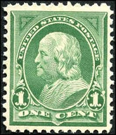 United States Bureau & Regular Issues , Scott 279. Never Hinged & Extremely Fine.