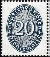 Germany O75 Var VF NH cv $150