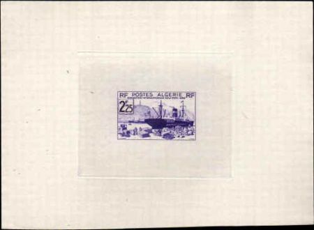 Algeria 130 Artist Die Proof, Ship