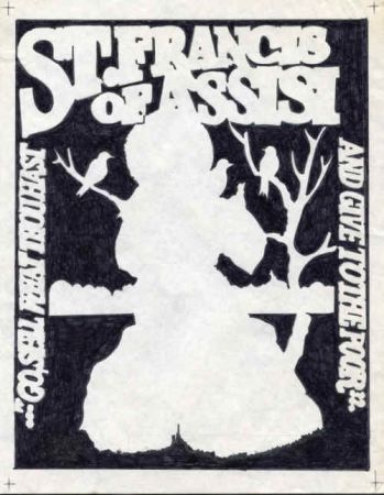 Jack Davis Artwork : Scott 2023 St. Frances of Assisi