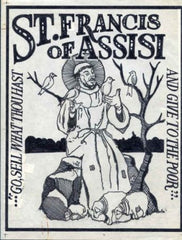 Jack Davis Artwork : Scott 2023 St. Frances of Assisi