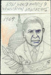 Ralph Dyer Artwork : Richard Nixon Inaugural