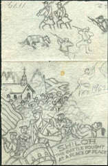 Ralph Dyer Artwork : Scott 1179, Civil War, Shiloh