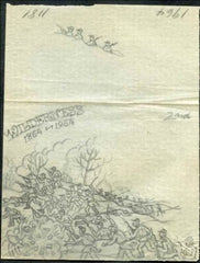 Ralph Dyer Artwork : Scott 1181, Civil War, Battle of the Wilderness