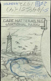 Ralph Dyer Artwork : Scott 1448-51, National Parks, Lighthouse