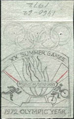 Ralph Dyer Artwork : Scott 1460-62 , Summer Olympics