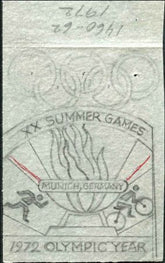Ralph Dyer Artwork : Scott 1460-62 , Summer Olympics