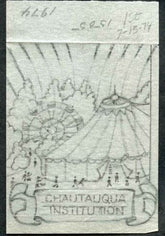 Ralph Dyer Artwork : Scott 1505, Chautauqua Institution, Tent