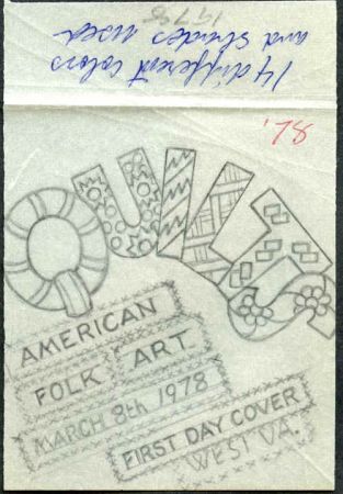 Ralph Dyer Artwork : Scott 1745-48 Folk Art