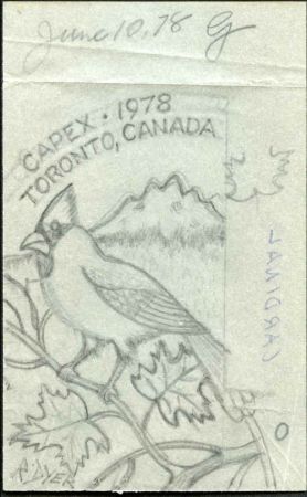 Ralph Dyer Artwork : Scott 1757 birds