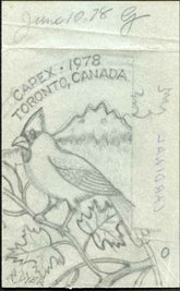 Ralph Dyer Artwork : Scott 1757 birds