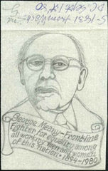 Ralph Dyer Artwork : Scott 1831 George Meany