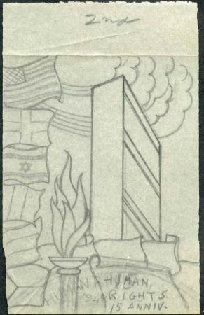 UN Ralph Dyer Art Scott 121 - 122