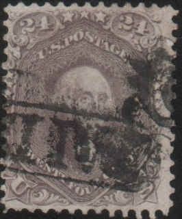 US 78 Early Classics Fancy Cancel F - VF cv $250