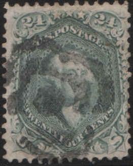 US 78 Early Classics Fancy Cancel Ave Flower Cancel