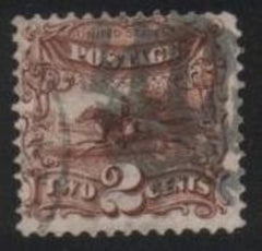 US 113 Pictorials Fancy Cancel F+, Shield