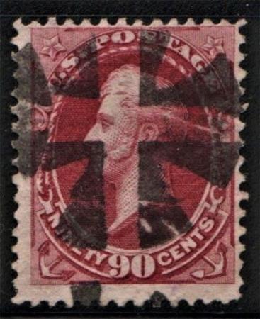 US 155 Bank Notes F - VF Used Fancy Cancel