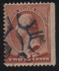 US 210 Bank Notes Ave Fancy Cancel